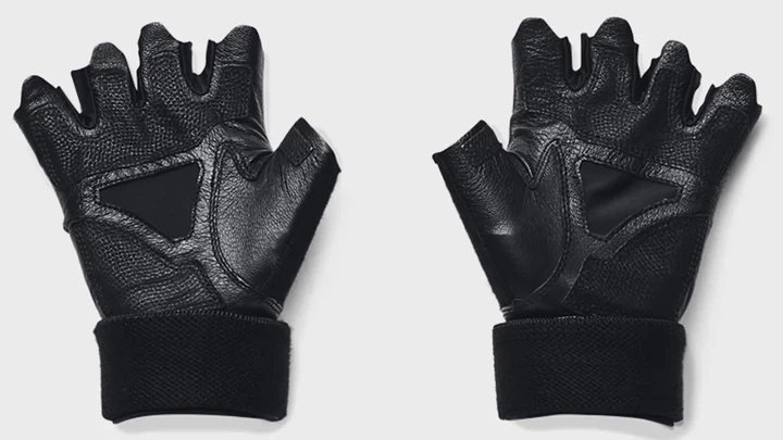 Рукавички Under Armour кожа M черные - Фото 5 Рукавички Under Armour кожа M черные - изображение 5