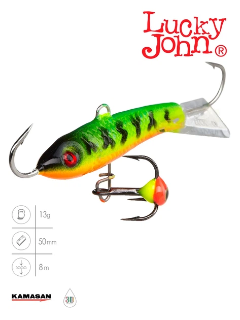 Балансир Lucky John CLASSIC 5 50 мм 20 г морозостойкий пластик цвет 20 - Фото 1 Балансир Lucky John CLASSIC 5 50 мм 20 г морозостойкий пластик цвет 20 - изображение 1