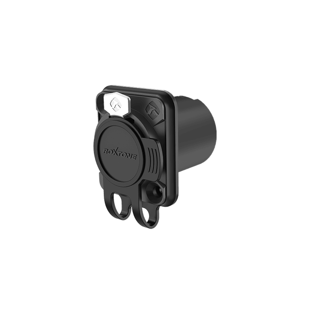 Роз'єм Roxtone RX-3FDWP-BG XLR панельний female (мама) вологостійкий - зображення 3