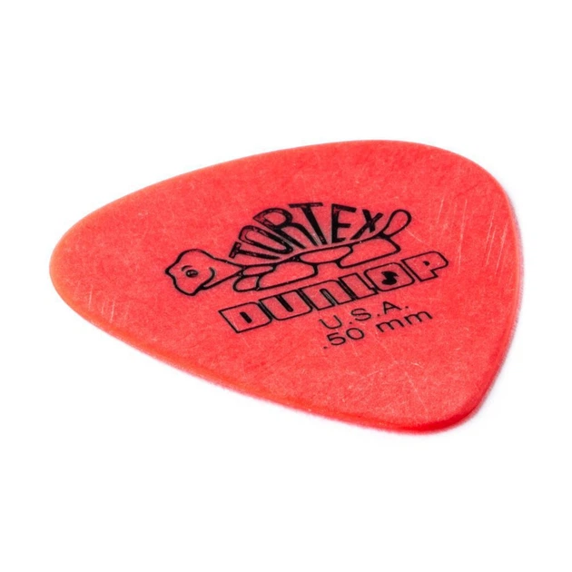 Медіатор Dunlop 418-P.50 Tortex Standard.50 mm (12 шт.) - Фото 2 Медіатор Dunlop 418-P.50 Tortex Standard.50 mm (12 шт.) - зображення 2