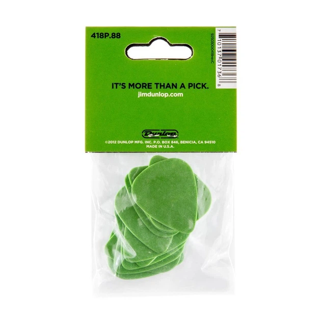 Медиатор Dunlop 418-P.88 Tortex Standard .88 mm (12 шт.) - изображение 5