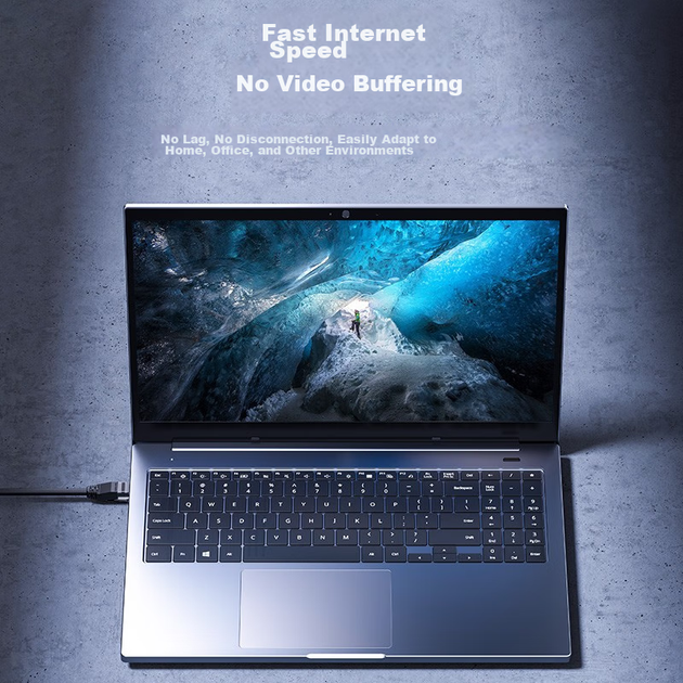 Патч-корд Shengwei Cat 6 UTP 1 Гбит/с медь 10 м (LC-6100G) - изображение 3