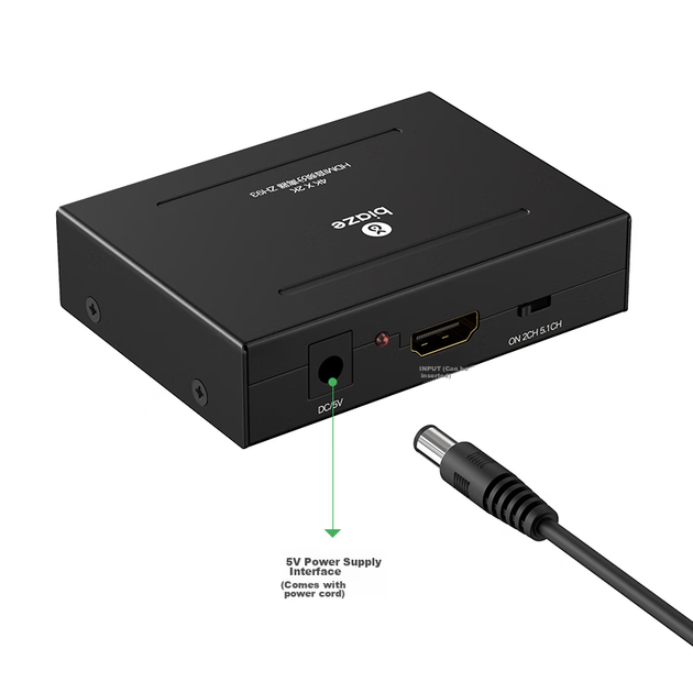 Аудиоэкстрактор BIAZE ZH93 HDMI 4K - изображение 2