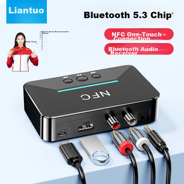 Автомобильный Bluetooth-адаптер LinkStone BLS-B10 Bluetooth 5.3 - изображение 2