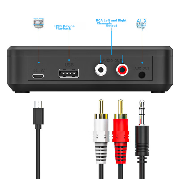 Автомобильный Bluetooth-адаптер LinkStone BLS-B10 Bluetooth 5.3 - изображение 4