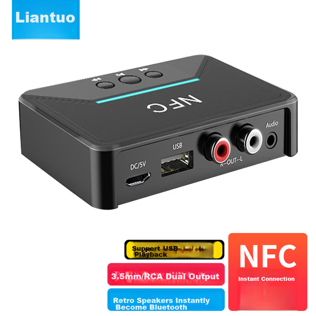 Автомобильный Bluetooth-адаптер LinkStone BLS-B10 Bluetooth 5.3 - изображение 7