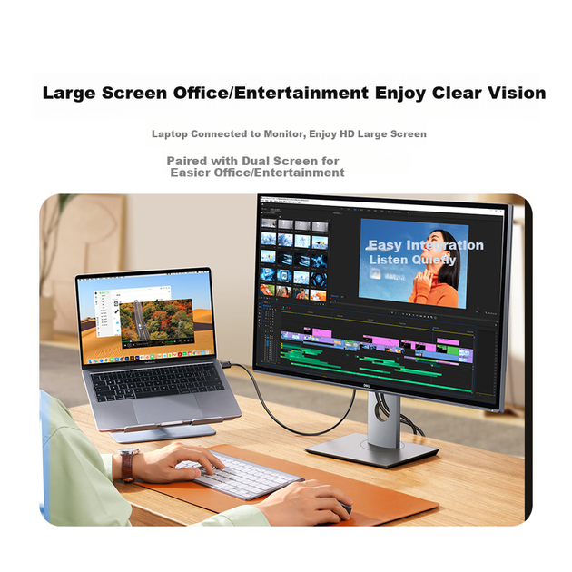 Кабель Ugreen 10164 HDMI - DVI двонаправлений 8 м - зображення 6