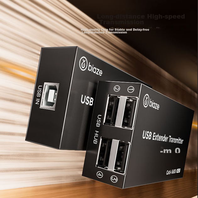 Удлинитель сигнала USB Biaze HQ38 100 м - изображение 6