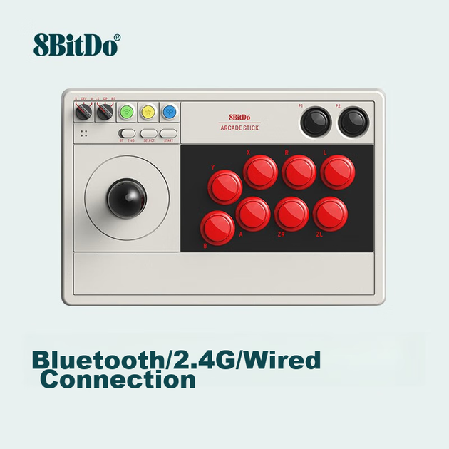 Аркадный стик 8BitDo Arcade Stick V3 PC/Nintendo Switch 2 - Фото 4 Аркадный стик 8BitDo Arcade Stick V3 PC/Nintendo Switch 2 - изображение 4