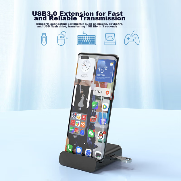 Док-станция NEWDERY для Nintendo Switch с HDMI - Фото 5 Док-станция NEWDERY для Nintendo Switch с HDMI - изображение 5