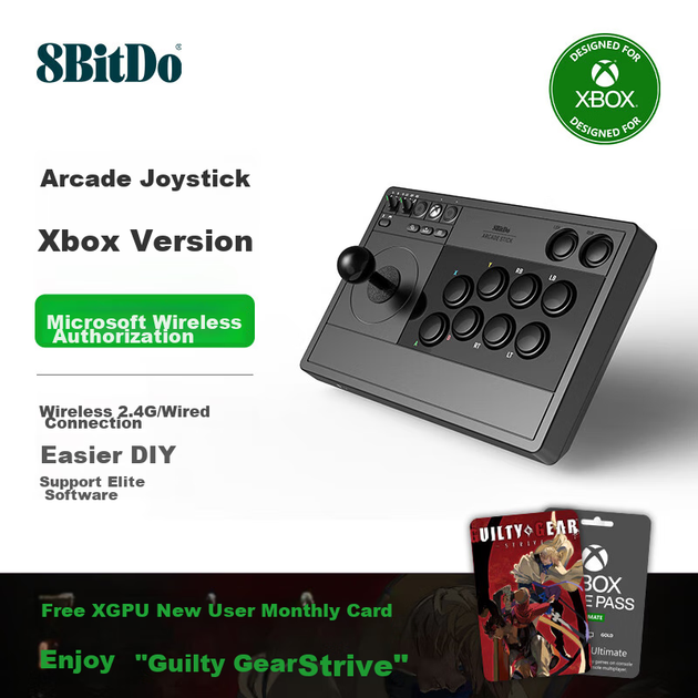 Аркадный стик 8BitDo Arcade Stick Xbox Edition PC Black - изображение 7