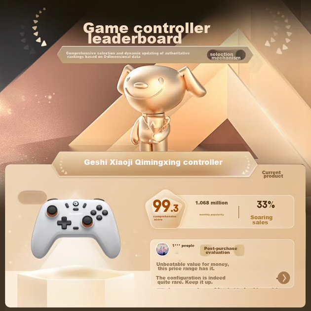 Беспроводной геймпад GameSir Nova Lite PC/Nintendo Switch/Nintendo Switch 2/Android White - Фото 2 Беспроводной геймпад GameSir Nova Lite PC/Nintendo Switch/Nintendo Switch 2/Android White - изображение 2