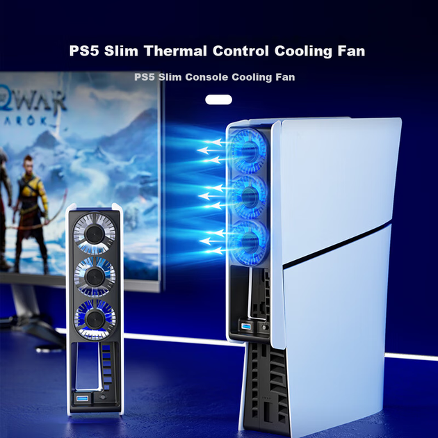Вентилятор охлаждения IINE для PS5 Slim/PS5 Pro (L960) - Фото 4 Вентилятор охлаждения IINE для PS5 Slim/PS5 Pro (L960) - изображение 4