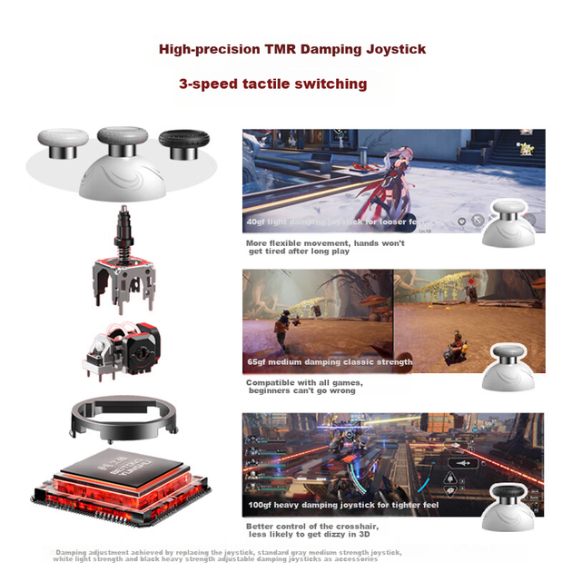 Беспроводной геймпад Betop Kuipeng 50 Bluetooth для Xbox/PC/Switch - Фото 4 Беспроводной геймпад Betop Kuipeng 50 Bluetooth для Xbox/PC/Switch - изображение 4