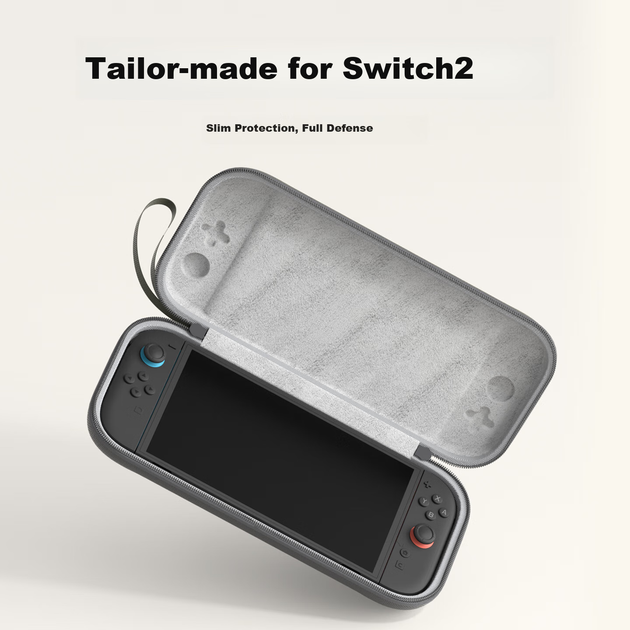 Кейс Hagibis для Nintendo Switch 2 Gray (BG10) - Фото 5 Кейс Hagibis для Nintendo Switch 2 Gray (BG10) - изображение 5