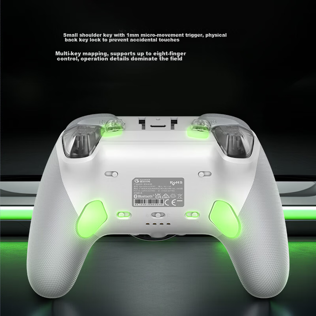 Бездротовий геймпад GameSir G7 Pro PC/Xbox Series X/S/Android Polar White - Фото 5 Бездротовий геймпад GameSir G7 Pro PC/Xbox Series X/S/Android Polar White - зображення 5