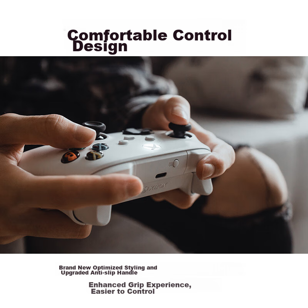Геймпад Microsoft Xbox Bluetooth White - Фото 8 Геймпад Microsoft Xbox Bluetooth White - зображення 8