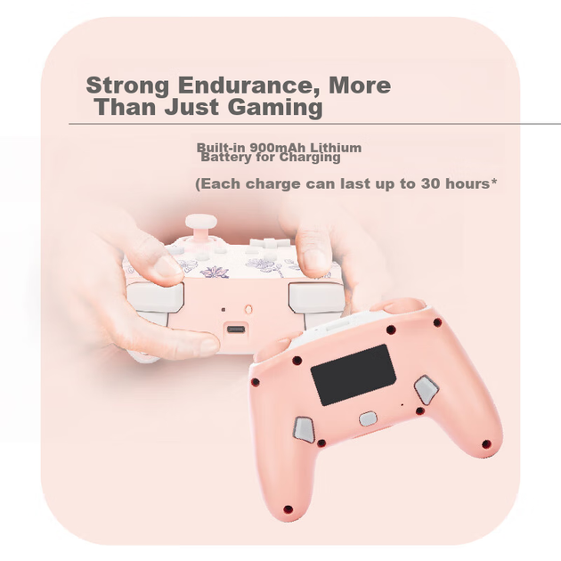 Беспроводной геймпад PowerA Garden Nintendo Switch/Nintendo Switch 2 (NSGP0267-01) - Фото 6 Беспроводной геймпад PowerA Garden Nintendo Switch/Nintendo Switch 2 (NSGP0267-01) - изображение 6