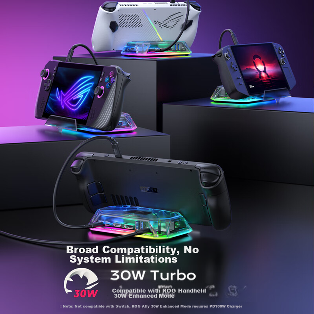Хаб-докстанция JSAUX для Steam Deck/ROG Ally Type-C Thunderbolt 3/4 - Фото 6 Хаб-докстанция JSAUX для Steam Deck/ROG Ally Type-C Thunderbolt 3/4 - изображение 6