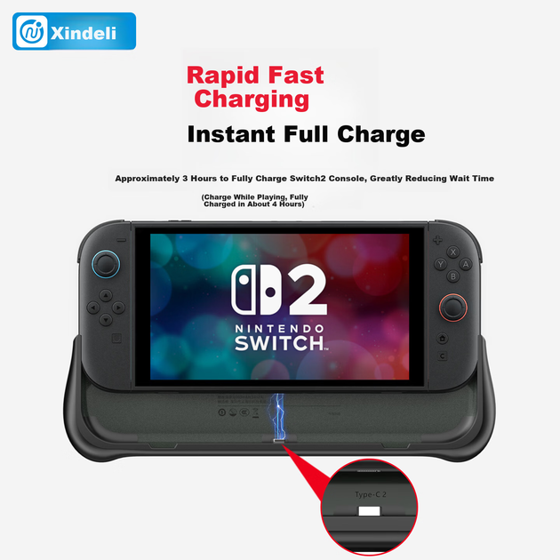 Чехол-аккумулятор NEWDERY для Nintendo Switch 2 (N2014) - изображение 4