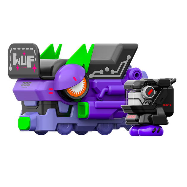 Набор фигурок-работ WASA Neon Genesis Evangelion EVA Super Train 4 элемента (Unit-01) - Фото 3 Набор фигурок-работ WASA Neon Genesis Evangelion EVA Super Train 4 элемента (Unit-01) - изображение 3
