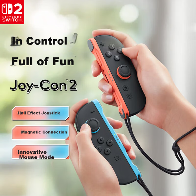Геймпад Nintendo Switch 2 Joy-Con 2-го поколения прав Gray - Фото 9 Геймпад Nintendo Switch 2 Joy-Con 2-го поколения прав Gray - изображение 9