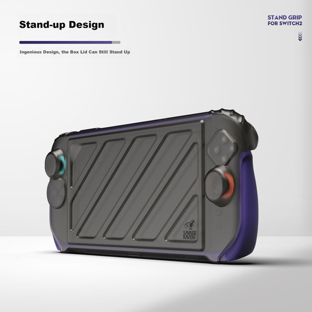 Чехол Skull & Co. StandGrip2 для Nintendo Switch 2 Ultimate Black - изображение 2