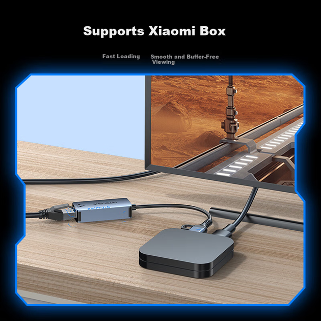 Сетевой адаптер Shengwei EUR0007J / USB 3.0 + USB Type-C / 2.5 Гбит/с Ethernet - изображение 6