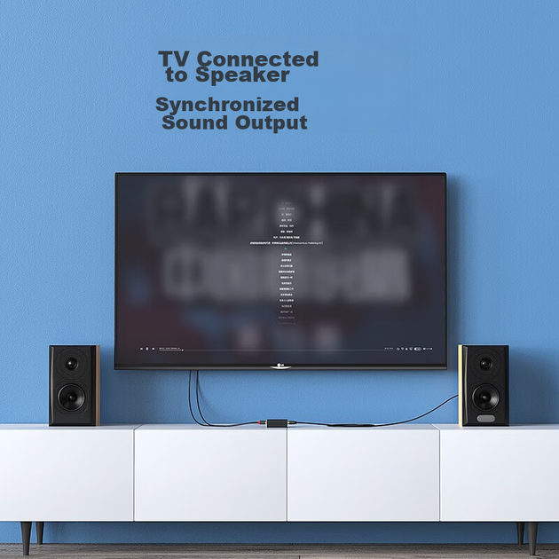 Конвертер BIAZE Z1 аналогового аудио 2 RCA и 3.5 мм в цифровое коаксиальное и оптическое - изображение 6