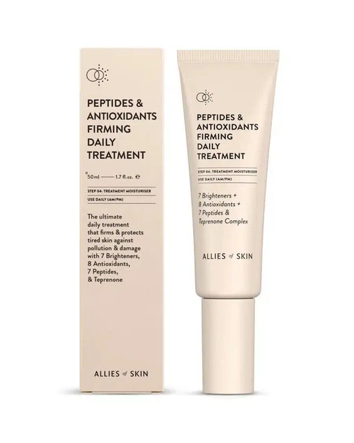 Крем для обличчя Allies Of Skin Peptides & Antioxidants Advanced Firming Daily Treatment 75 мл - изображение 2
