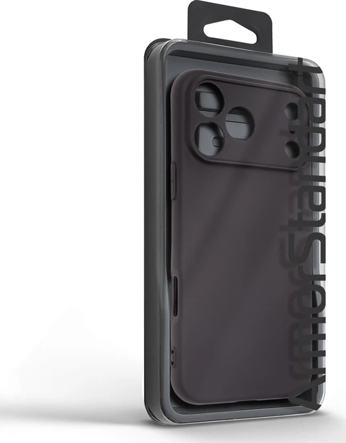 Чохол для смартфона Apple iPhone 17 Pro ArmorStandart Matte Slim Fit Black (ARM92374) - зображення 5