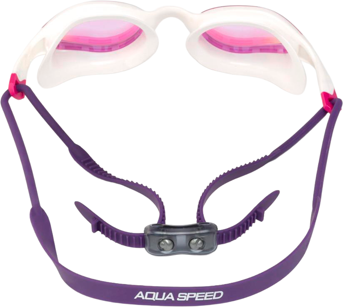 Очки для плавания Aqua Speed Vortex Mirror+Case 8896 230-59 в чехле Бело-розово-фиолетовый (5908217688965) - Фото 4 Очки для плавания Aqua Speed Vortex Mirror+Case 8896 230-59 в чехле Бело-розово-фиолетовый (5908217688965) - изображение 4