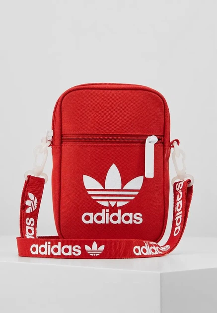 Сумка через плечо Adidas Originals Festival Monogram красного цвета. - Фото 4 Сумка через плечо Adidas Originals Festival Monogram красного цвета. - изображение 4