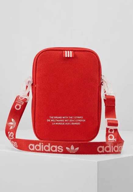 Сумка через плечо Adidas Originals Festival Monogram красного цвета. - Фото 9 Сумка через плечо Adidas Originals Festival Monogram красного цвета. - изображение 9