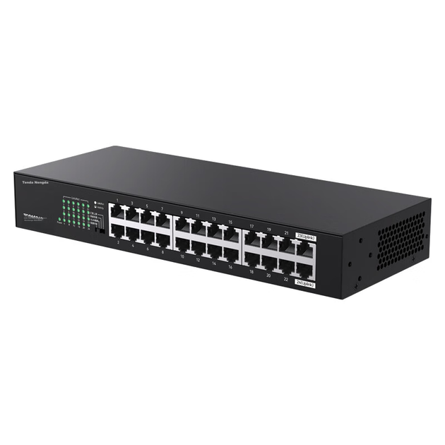 Коммутатор Tenda TEG1024D, 24 порта, гигабитный, настольный - изображение 2