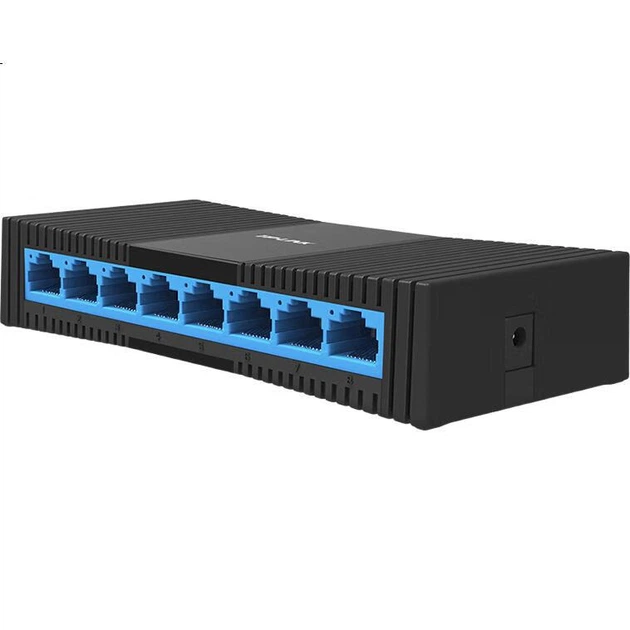Коммутатор TP-LINK TL-SF1008+ 8 портов 100Мбит/с, для видеонаблюдения - Фото 4 Коммутатор TP-LINK TL-SF1008+ 8 портов 100Мбит/с, для видеонаблюдения - изображение 4