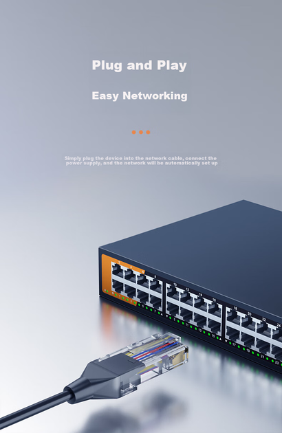 Коммутатор KeepLINK KP-9000 24 порта Full Gigabit, корпоративный - Фото 7 Коммутатор KeepLINK KP-9000 24 порта Full Gigabit, корпоративный - изображение 7