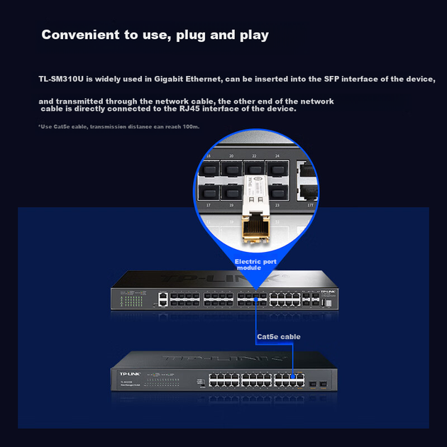 Модуль TP-LINK TL-SM310U SFP гигабитный с портом RJ45 - изображение 11