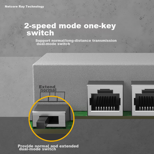 Инжектор Netcore NS102PL пассивный POE для сети, для камер, вход-выход - изображение 5