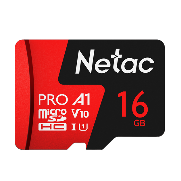 Карта пам'яті Netac 16 ГБ TF (MicroSD) A1 U1 V10 4K Високоміцна карта пам'яті для відеореєстраторів та камер спостереження, швидкість читання 98 МБ/с - Фото 4 Карта пам'яті Netac 16 ГБ TF (MicroSD) A1 U1 V10 4K Високоміцна карта пам'яті для відеореєстраторів та камер спостереження, швидкість читання 98 МБ/с - зображення 4