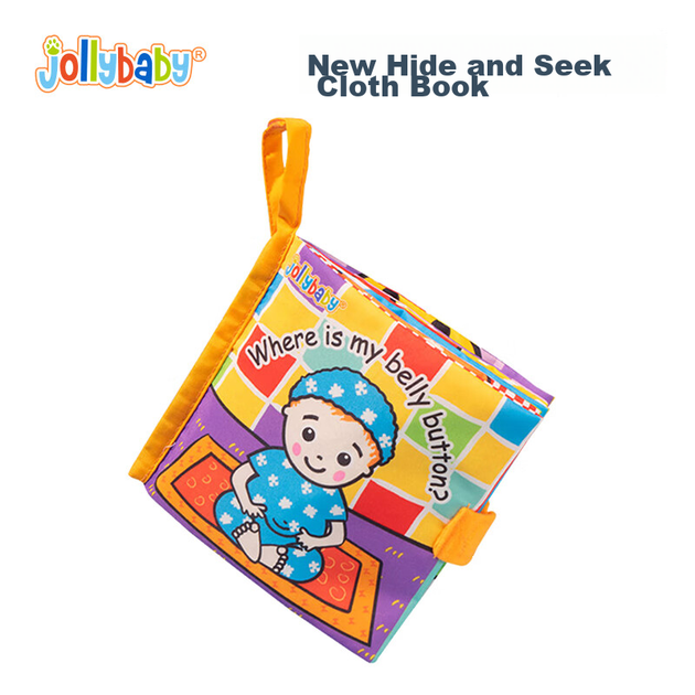 Развивающая игрушка-книжка из ткани Jollybaby для детей от 3 до 12 месяцев, пригодная для жевания, износостойкая, моющаяся, с 3D-эффектом. Подарок. - изображение 9
