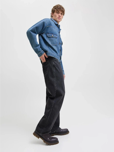Широкі джинси JACK & JONES 10996926 Чорний 32/32 JNJ740 - Фото 6 Широкі джинси JACK & JONES 10996926 Чорний 32/32 JNJ740 - зображення 6