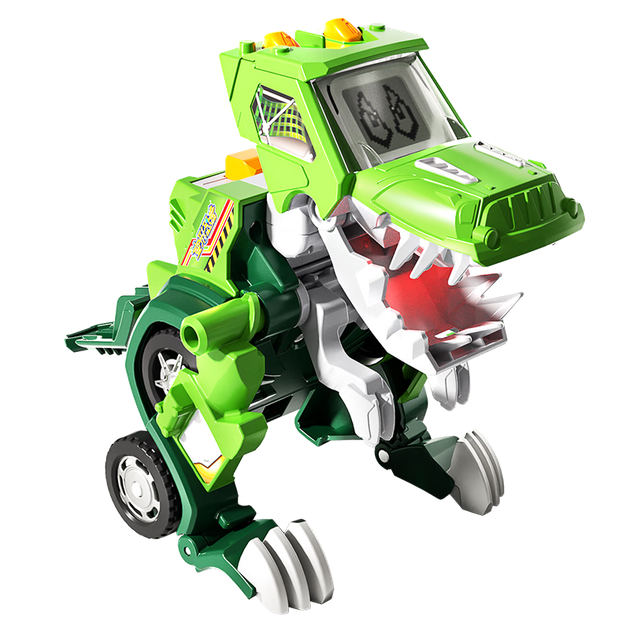 Детская игрушка VTech: трансформирующийся динозавр Тираннозавр Рекс, супер-трансформирующийся джип, для детей от 3 до 8 лет, подарок на день рождения для мальчиков. - изображение 4
