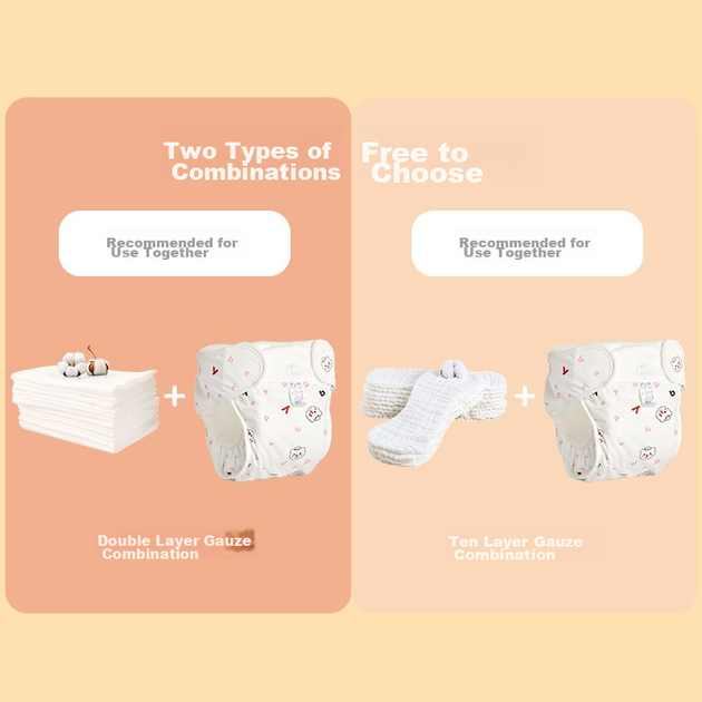 Багаторазові трусики для підгузків Babyprints S (2.5-10 кг), 3 шт, на липучці, 2 сині й 1 жовті - Фото 3 Багаторазові трусики для підгузків Babyprints S (2.5-10 кг), 3 шт, на липучці, 2 сині й 1 жовті - зображення 3