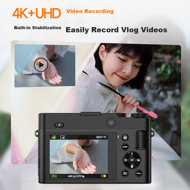 Фотоаппарат CAIZU C8 Black - изображение 3