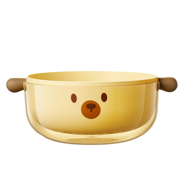Корзина для мытья овощей и фруктов Bear, двухслойная разборная корзина для мытья фруктов, утолщенная емкость для мытья овощей CX-JE013 - изображение 4