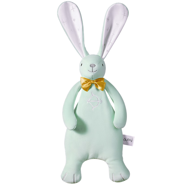 Детская игрушка Auby, плед Constellation Little Rabbit Comfort Blanket, средство для улучшения сна младенцев, плюшевая кукла для новорожденных, подарок в полнолуние. - Фото 4 Детская игрушка Auby, плед Constellation Little Rabbit Comfort Blanket, средство для улучшения сна младенцев, плюшевая кукла для новорожденных, подарок в полнолуние. - изображение 4