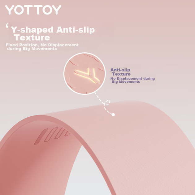 Эластичная лента для йоги Yottoy Yoga Resistance Band для фитнеса и тренировок, подходит для мужчин и женщин, для тренировки мышц ног, ягодиц и растяжки. - Фото 8 Эластичная лента для йоги Yottoy Yoga Resistance Band для фитнеса и тренировок, подходит для мужчин и женщин, для тренировки мышц ног, ягодиц и растяжки. - зображення 8