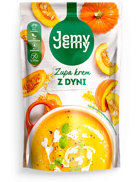 Крем-суп JEMY JEMY гарбузовий з вершками 375 г.(С-01-006-PU) - Фото 1 Крем-суп JEMY JEMY гарбузовий з вершками 375 г.(С-01-006-PU) - зображення 1