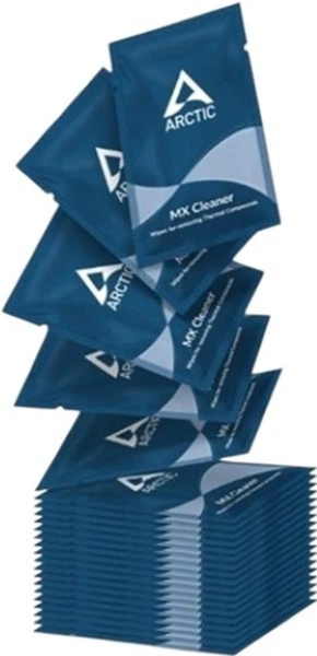 Серветки для видалення термопасти Arctic MX Cleaner wipes (Box of 40 bags) (ACTCP00033A) - зображення 2
